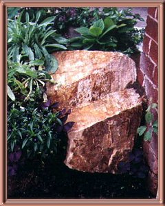 Rock by Garage
